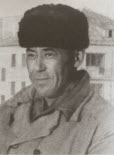 Один из первостроителей города. Кавалер ордена Ленина Ф.Х.Хажиев